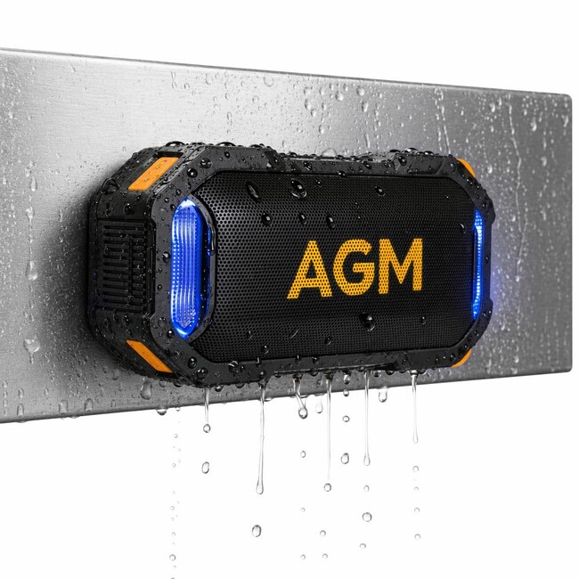 泳げる！AGM MagROCK 完全防水マグネット Bluetooth スピーカー
