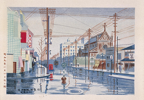 ［京都精華大学］ギャラリーTerra-S 2026年度第一期 常設展「浅野竹二：名所絵版画」を開催