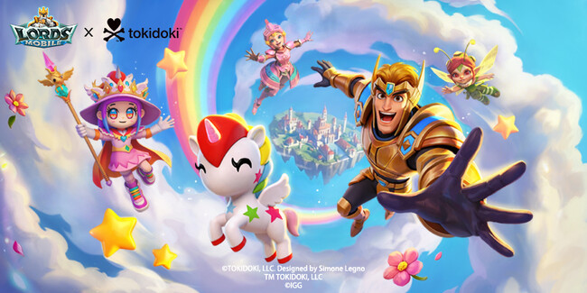【ロードモバイル × tokidoki】復刻コラボ!限定部隊スキン「サー・パラディーノ」など報酬多数