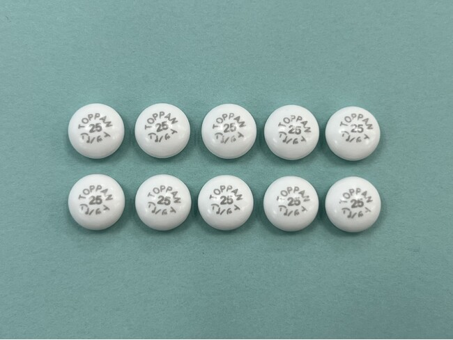 TOPPAN、糖衣錠にも印刷可能な優れた速乾性の錠剤インキを提供開始