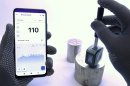 スマホに測定値を表示・記録(Lab Leeb)