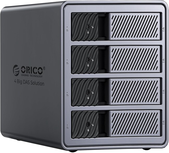 ???? ORICO、最大88TB対応の4ベイHDDケースを発表 ⚡ 230MB/s転送・150W電源内蔵・プラグアンドプレイ