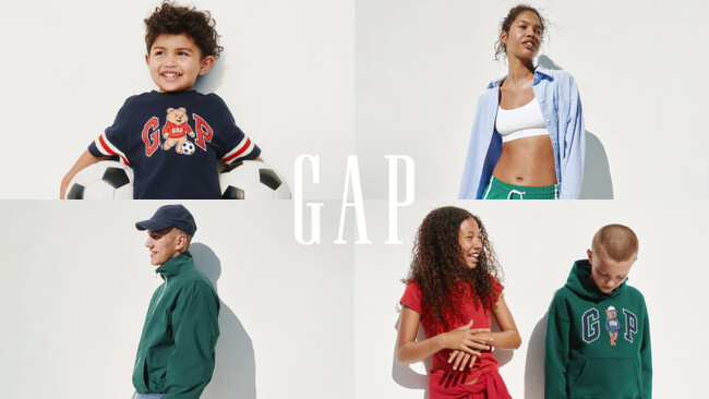 Gap、レトロでスポーティなThe Athletic Editコレクションを5月19日(火)より発売