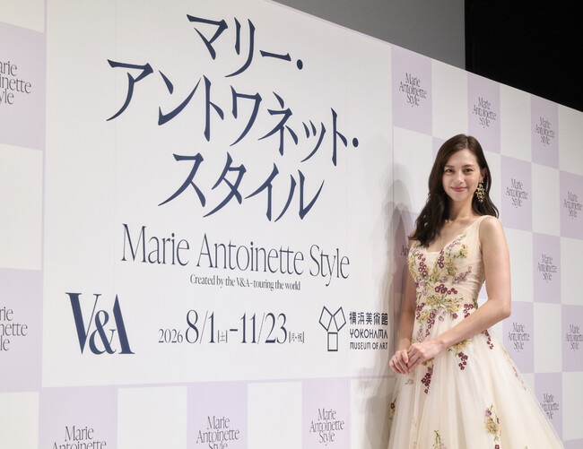中条あやみさん、展覧会「マリー・アントワネット・スタイル」のアンバサダーに就任！ 8月1日（土）より横浜美術館にて開催