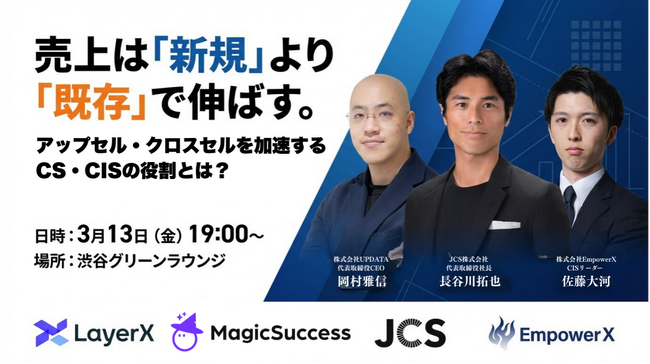 【セミナーレポート】売上は新規より既存で伸ばす。利益を最大化する「攻めのCS・CIS」組織の構築術
