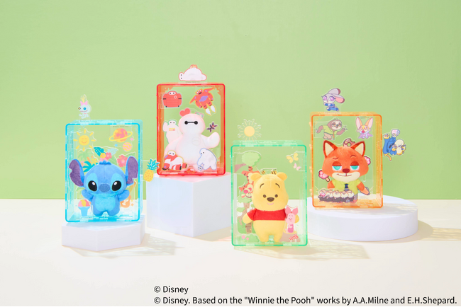 推しキャラ、どう飾る？そのお悩みを「アクぬいRoom」で解決！「アクぬいRoom ディズニーキャラクター」全4種2026年5月21日（木）発売