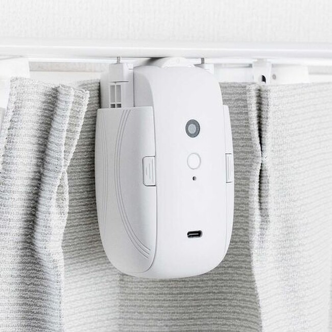 スマホで自動開閉！後付けスマートカーテンを発売