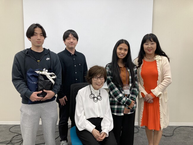 【叡啓大学】被爆者で語り部の小倉桂子さんをお招きしてIEP特別講演を開催しました