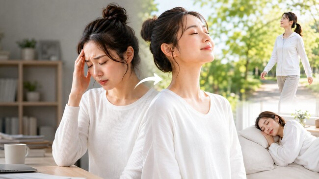 ストレス解消法、みんな何してる?日常の不調と解消法について調査!【1000人アンケート】