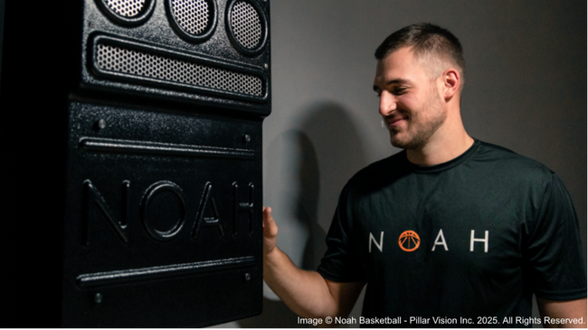 NBA28チームが導入するシュート分析システム『NOAH』、スポヲタが日本独占販売権を取得。日本のバスケットボールチームに順次導入予定。