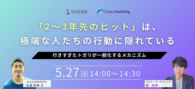 「2～3年先のヒット」は、極端な人たちの行動に隠れている　行きすぎたトガリが一般化するメカニズム