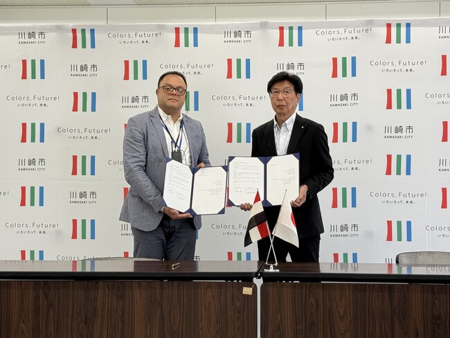川崎市の「キャリア在り方生き方教育」が、エジプト日本学校で採用されました。令和８年5月18日に覚書締結式を開催しました。