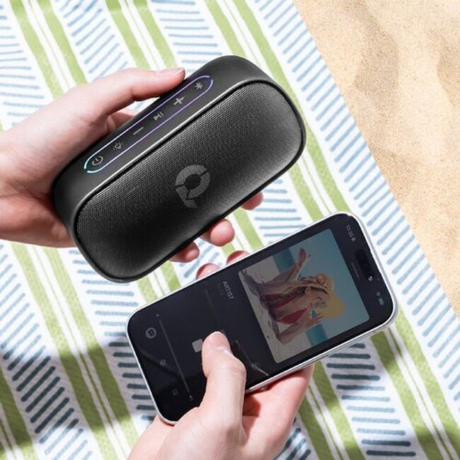 アウトドアもお風呂も高音質！迫力サウンドを楽しめるコンパクト防水Bluetoothスピーカーを発売