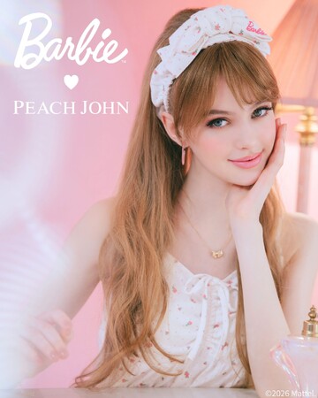 【PEACH JOHN】世界を代表するファッションドール「Barbie(TM)」との初のコラボレーションアイテムを発売＜5月27日（水）＞