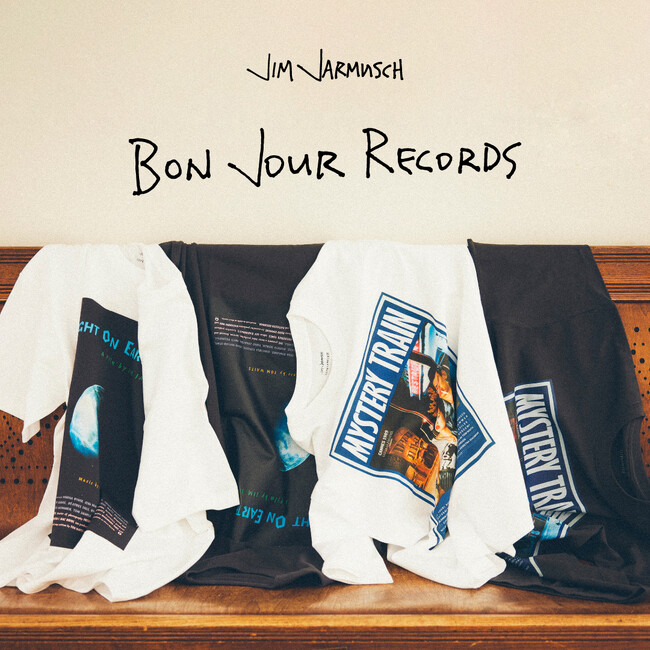JIM JARMUSCH for bonjour records | “Night On Earth” ,“Mystery Train” Official T-shirt
