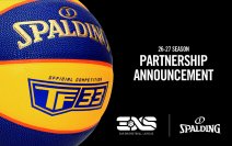 スポルディングは2026-27シーズンも引き続き、3人制バスケットボールのトップリーグ「3XS (トライクロス)」をオフィシャルゲームボールサプライヤー/ゴールドパートナーとして協賛