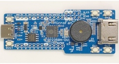 マイクロファン、TV/PCモニター出力機能付き開発基板「RP2350A-DVI」発売！C/C++, Pythonで大画面出力可能な計測ツールやゲーム作成が可能