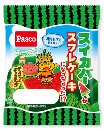 【Pasco×ロッテ】ロングセラーアイス、「スイカバー」がスフレケーキになっちゃった！？