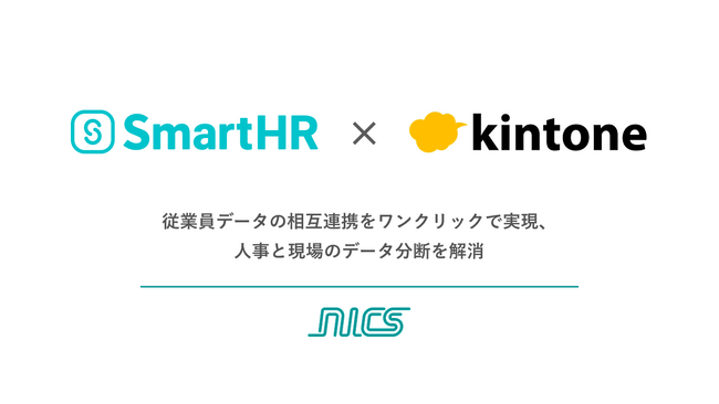 「SmartHR」と「kintone」がデータ連携を開始