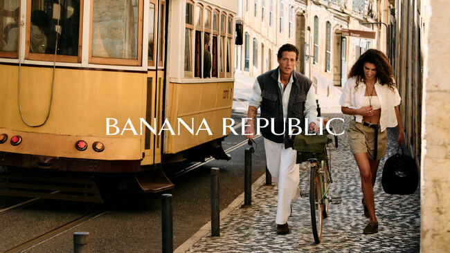 バナナ・リパブリック、ポルトガルの旅に着想を得たSummer 2026コレクションおよびグローバルキャンペーンをローンチ