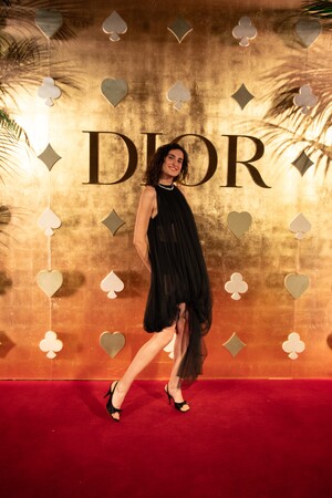 【Dior】ハイジュエリー コレクション「ディオリッシマ」のプレゼンテーションでナイン・ドゥルソがディオールを着用