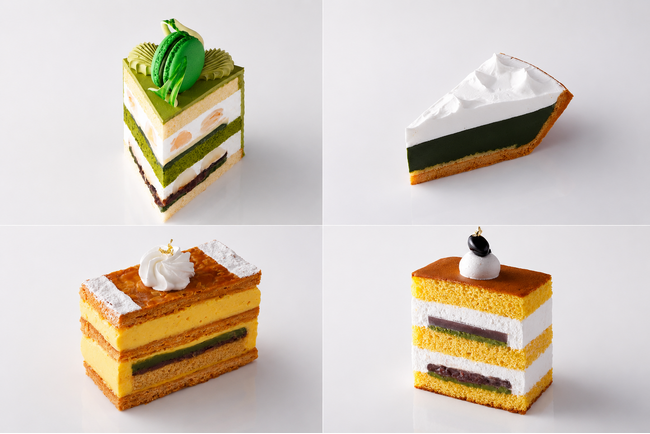 世界が注目する“抹茶”を満喫!あま&ほろ苦な大人のスイーツが登場。