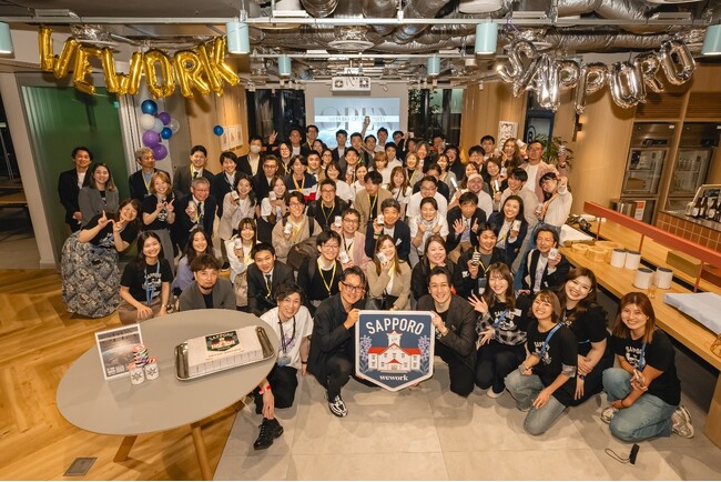 いちごのオフィスブランド「Village シリーズ」第5弾「THE VILLAGE SAPPORO」のオープニングパーティーおよびメディア向けお披露目イベントを開催