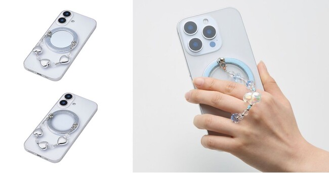手持ちのスマートフォンを自分好みにカスタム！アクセサリー感覚で楽しめるマグネットスマホリングを新発売