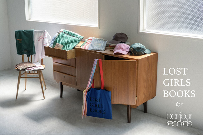 NINE STORIES / LOST GIRLS BOOKS POP-UP SHOP & LOST GIRLS BOOKS for bonjour records