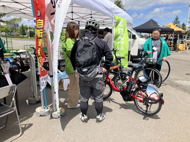 自転車がつくる、健康な未来。ポロクルが「北海道スポーツサイクルフェスティバル2026」に出展しました