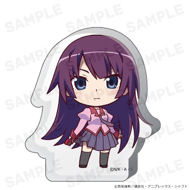 〈物語〉シリーズ 厚みアクリルスタンドの受注を開始しました!