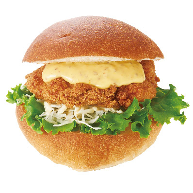 ジューシーチキンにハニーマスタードが香る満足感たっぷりのチキンバーガー