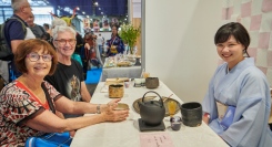 Japan Expoで出会う、アニメだけではない日本文化｜1500㎡の公式パビリオン「WABI SABI」が工芸・アート・伝統芸能を発信