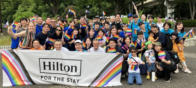 ヒルトン、「Tokyo Pride 2026 Pride Parade & Festival」のシルバースポンサーとして企業ブースを出展