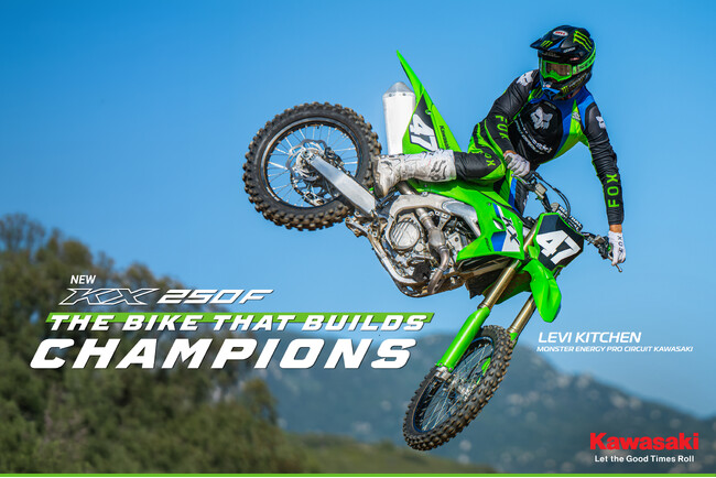 カワサキから新型「KX250F」「KX250FX」2026年7月25日発売、進化したエンジンとシャーシで250ccクラスの戦闘力をさらに強化