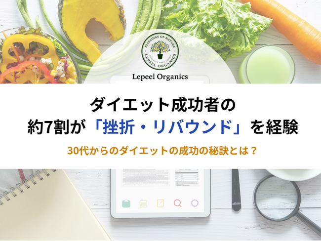 30歳以降、“食べないダイエット” は逆効果?成功者の約7割が挫折・リバウンドを経験