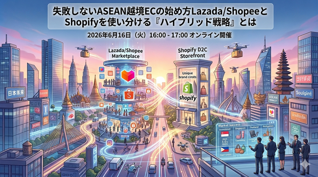 なぜ日本企業はASEAN ECで失敗するのか―オロ×Conquer Digital、実行のプロが語る『ハイブリッド戦略』6/16無料公開