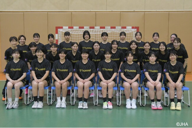 【ハンドボール】女子日本代表U-18(ユース) 第1回強化合宿を実施