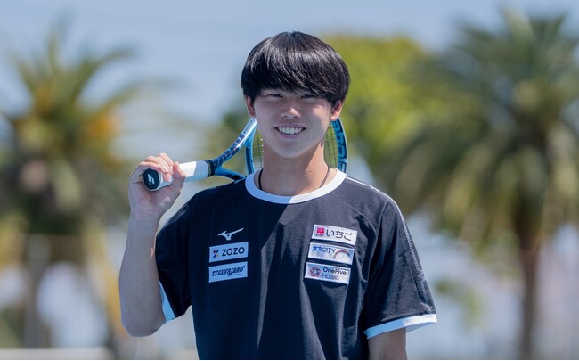いちごテニス部 大岐優斗選手 来週開催 東京有明国際オープン2026に出場!