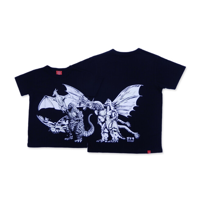 大人もワクワクが止まらない！暗闇で光るゴジラの新作Tシャツ『モンスターズ』がOJICOから登場！