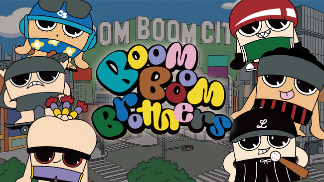 BE:FIRSTメンバーの手描きイラストから生まれた「Boom Boom Brothers」個性あふれる6体のキャラクターが本日デビュー