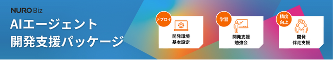 ソニービズネットワークス、AIエージェントの独自開発・カスタマイズを支援する『AIエージェント開発支援パッケージ』の提供を新たに開始