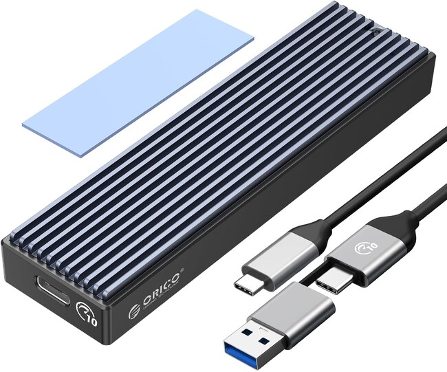 ORICO、NVMe＆SATA両対応のM.2 SSD外付けケースを発表 10Gbps高速転送・最大8TB対応・UASPサポート・アルミ冷却設計