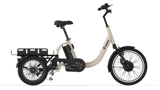 誰もが気軽に乗れる「荷物の運搬＋移動」を実現する小型モビリティ　電動アシスト付き３輪自転車「LA SI QUE（らしく）」事業者様向け限定販売をスタート