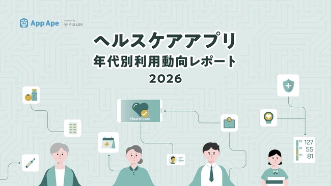 ヘルスケアアプリ利用時間は増加傾向 20代女性は1年間で1.7倍
