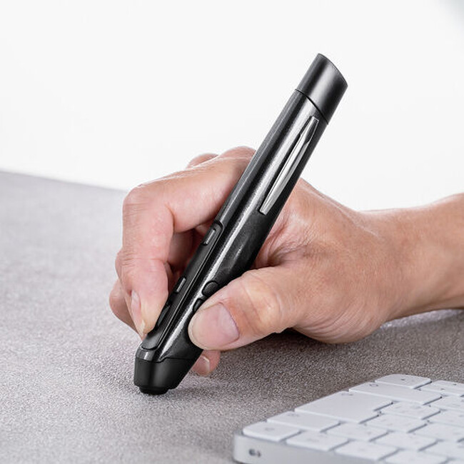 ペン感覚で直感操作!充電式のペン型ワイヤレスマウスを発売