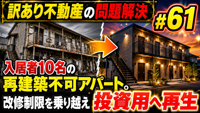 急増する「老朽化アパート問題」の解決策とは? 不動産鑑定士による個別質問会を開催