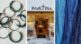 琉球藍染めの糸を身に纏うアクセサリーブランド「matou」、ジャパンエキスポ・パリで沖縄の色彩美を発信 琉球藍染めの糸を身に纏うアクセサリーブランド「matou」、ジャパンエキスポ・パリで沖縄の色彩美を発信