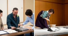 「思いを伝える」環境書道家の山本玲葵氏、ジャパンエキスポ・パリで日本の精神文化を発信 「思いを伝える」環境書道家の山本玲葵氏、ジャパンエキスポ・パリで日本の精神文化を発信