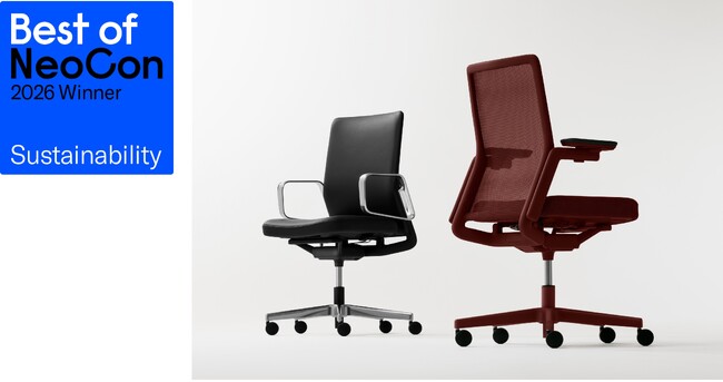 タスクシーティング「MUKU（ムク）」が、「Best of NeoCon 2026」にて「Sustainability Award」を受賞